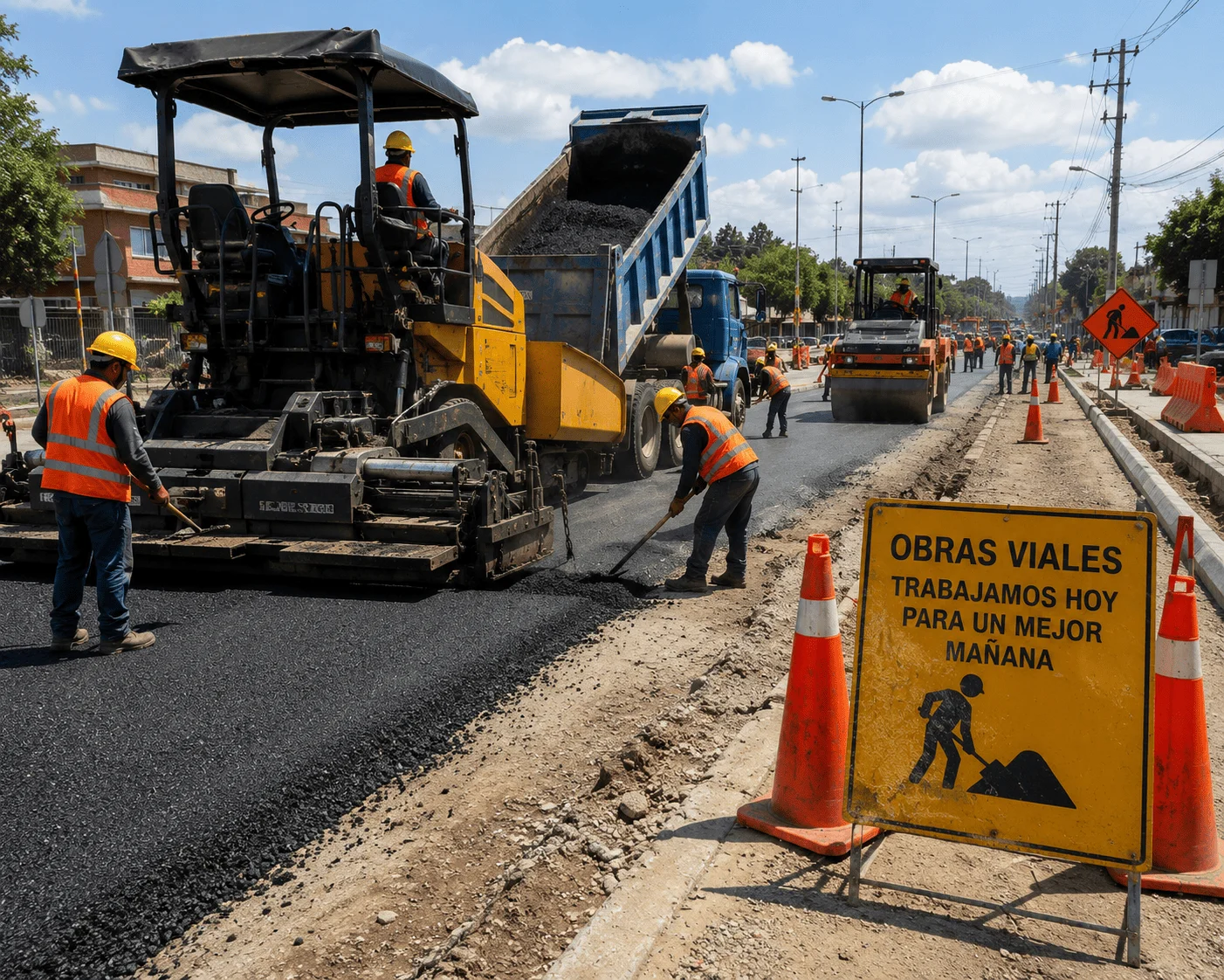 Obras viales y mantenimiento vial